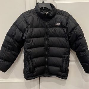 Boys quilted north face jacket